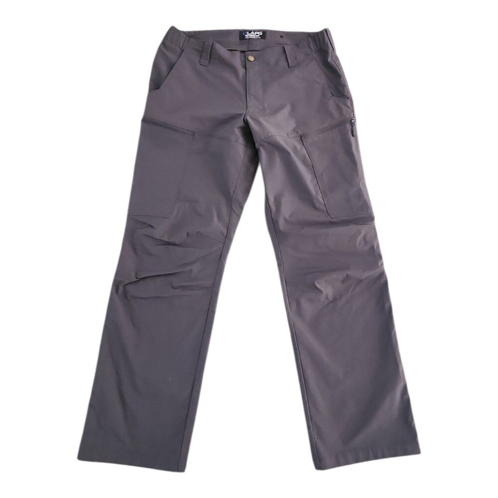 LAPG BFE Tactical Pants Mens 34x32 Brown Cargo Utility Stretch LA Police Gear